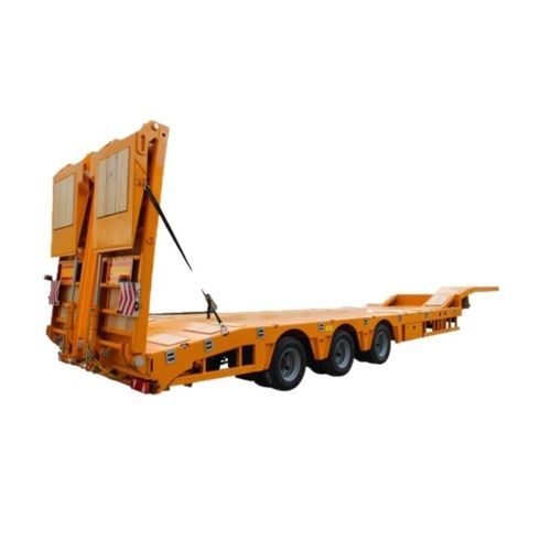 Semi-remorque surbaissée - MS-L-95/3 - Ms Dorse - porte-engin / à 3 essieux / tractée