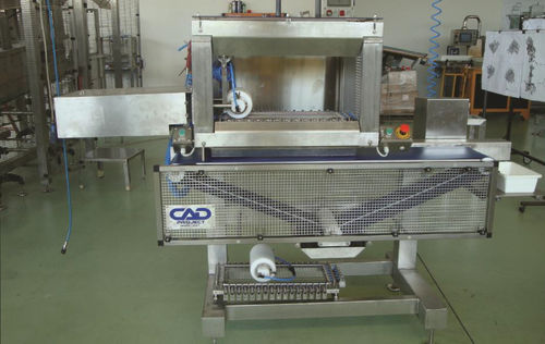 Cubeuse pour fromage - CSZ - CAD PROJECT S.R.L. - avec convoyeur