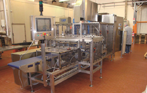 Portionneuse de fromage à pâte molle - TZXT-M - CAD PROJECT S.R.L. - à ultrasons / automatique / à poids fixe