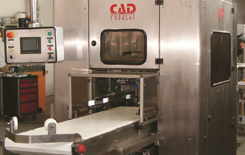 Portionneuse de fromage à pâte dure - TIG - CAD PROJECT S.R.L. - à fil / automatique
