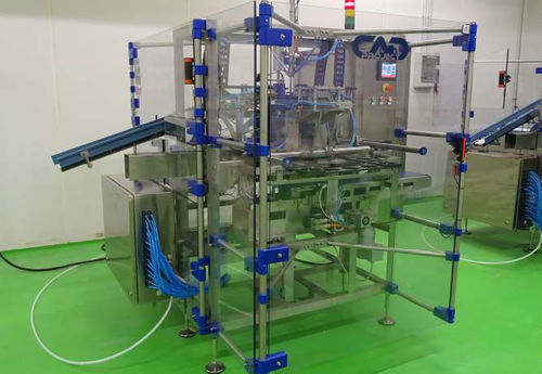 Machine d'emballage automatique - ISC - CAD PROJECT S.R.L. - sous film plié / de fromage