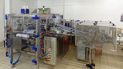 Machine d'emballage automatique - IN18  - CAD PROJECT S.R.L. - sous film plié / de fromage