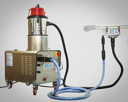 Nettoyeur vapeur électrique - Steamatic - REA STEAM CLEANING SRL - en acier inoxydable / aspirant / pour l'industrie agroalimentaire