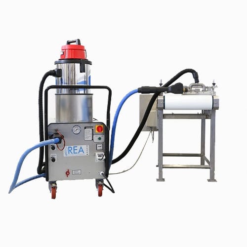 Nettoyeur vapeur électrique - VDA - REA STEAM CLEANING SRL - en acier inoxydable / pour l'industrie agroalimentaire / pour convoyeur à bande
