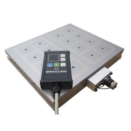 Plateau magnétique électropermanent - 10.33.50.SQ3 - Braillon Magnetics - rectangulaire / carré / pour rectification