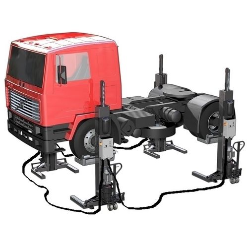 Colonne mobile électrohydraulique - TL55S - TyreON BV - pour camions / pour bus / 400V