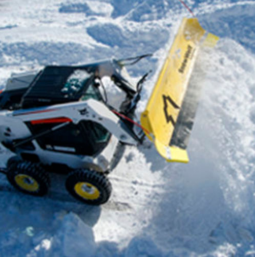 Chasse-neige pour chargeuse compacte - UltraPlow - SnowWolf