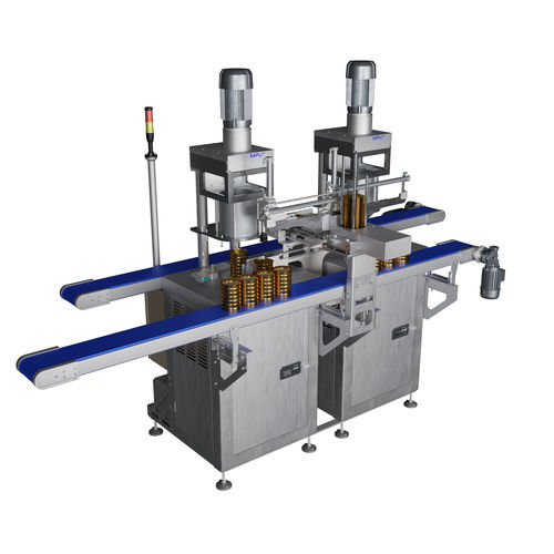 Fermeuse de boîtes de conserve automatique - VGSX - Sapli Cans Technology - avec technique de vide / avec système d'injection de gaz