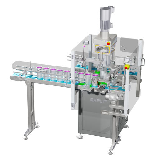 Fermeuse de boîtes de conserve automatique - VGS1 - Sapli Cans Technology - avec technique de vide / avec système d'injection de gaz