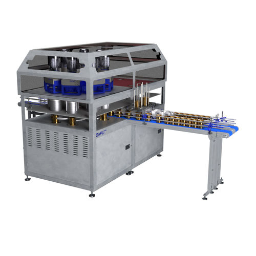 Fermeuse de boîtes de conserve automatique - VGS MASTER XL - Sapli Cans Technology - bi-poste / avec système d'injection de gaz / avec technique de vide