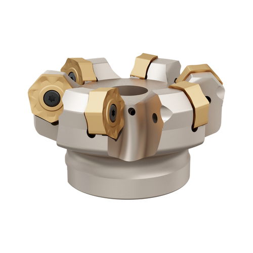 Outil de fraisage à surfacer - NNMU 2007 series - Heikenei - pour alliage inox / pour composites / pour métal