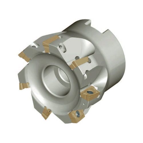 Outil de fraisage à plaquettes - HMFU90 AP10 series - Heikenei - à surfacer / d'ébauche / au carbure