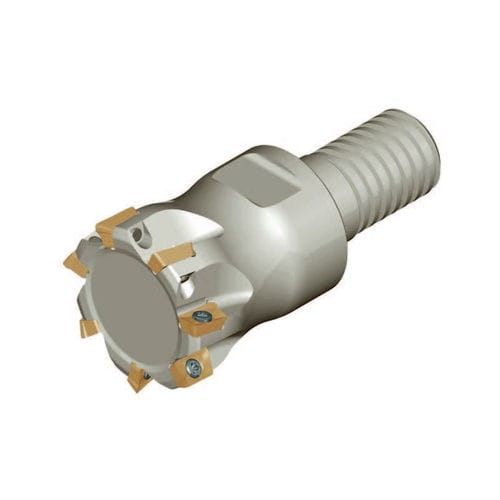 Outil de fraisage en bout - HMSU90 XP06 series - Heikenei - à plaquettes indexables / à rainurer / modulaire