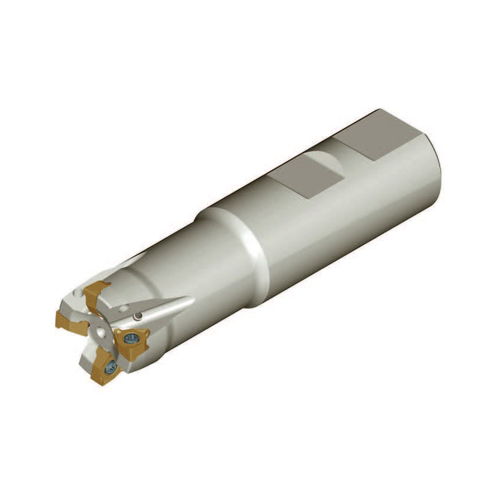 Outil de fraisage en bout - HME90 WN04 series - Heikenei - à plaquettes indexables / à surfacer / pour la découpe