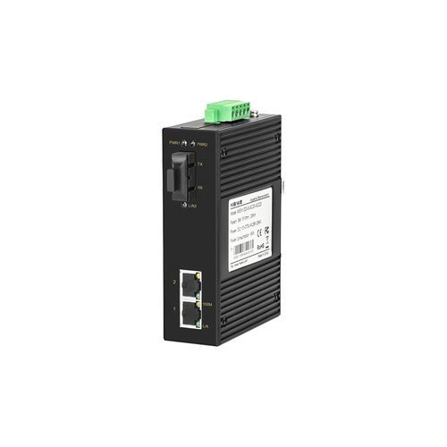 Convertisseur média - MIEN1203-F - Wuhan Maiwe Communication Co., Ltd - de communication / Ethernet vers fibre optique / sur rail DIN
