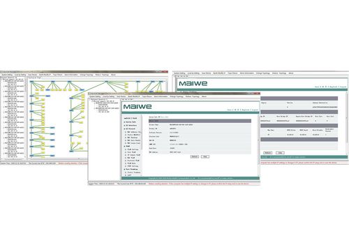 Logiciel de gestion - MWView  - Wuhan Maiwe Communication Co., Ltd - de réseau / d'alarme / temps réel