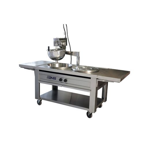 Friteuse industrielle pour produits à base de pâte - DLM-50 - Dirmak Makina LLC - électrique / à convoyeur