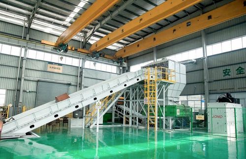 Station de traitement des déchets domestique - ANJI - Suzhou JONO Environmental Technology Co., LTD - encombrantes / avec séparateurs / avec déchiqueteur