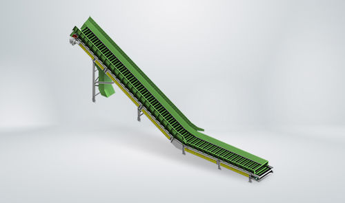 Convoyeur à bande - Suzhou JONO Environmental Technology Co., LTD - à chaînes / horizontal / incliné
