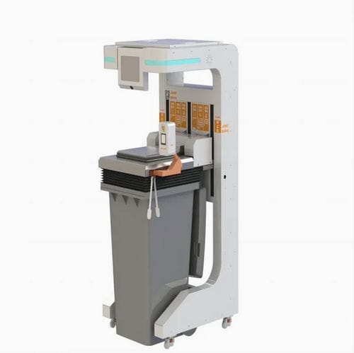 Poubelle en carton - Model K - Suzhou JONO Environmental Technology Co., LTD - intelligente / pour déchets industriels / de déchets organiques