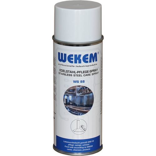 Aérosol de nettoyage - WS 88-400 - Wekem - de protection / pour acier inoxydable