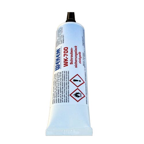 Vernis conducteur - WK 700-050 - Wekem - de protection anticorrosion / jaune / à haute résistance