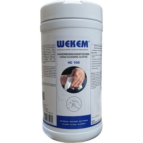 Lingette nettoyante pour les mains - HC 100 - Wekem - pour applications industrielles