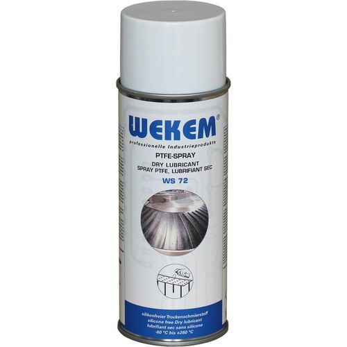 Aérosol anticorrosion - WS 72-400 - Wekem - antiadhésif / pour le plastique / en PTFE