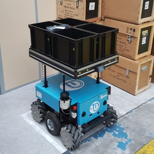 Robot de livraison pour colis - TH04 - Twinswheel - pour utilisation en intérieur / pour zone piétonne / sur roues
