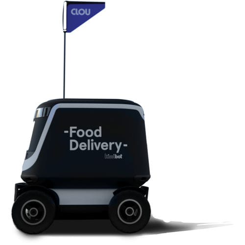 Robot de livraison pour nourriture - Kiwibot CLOU Pro - Kiwibot - pour restaurant / pour zone piétonne / autonome