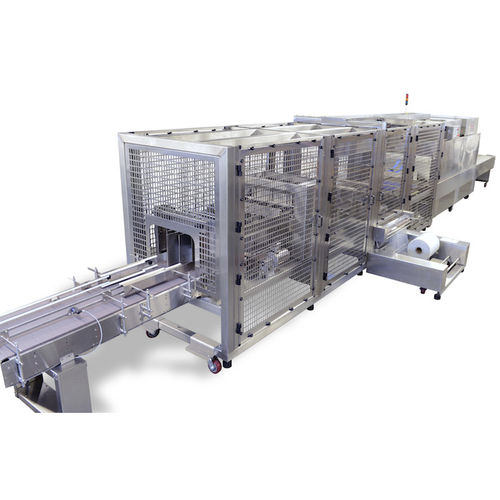 Fardeleuse automatique - Polypack Europe - pour bouteilles / de plateaux / en continu