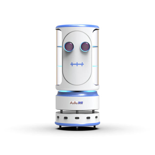 Robot de livraison pour nourriture - Paopao - GuangZhou AoBo - pour restaurant / pour hôtel / pour zone piétonne