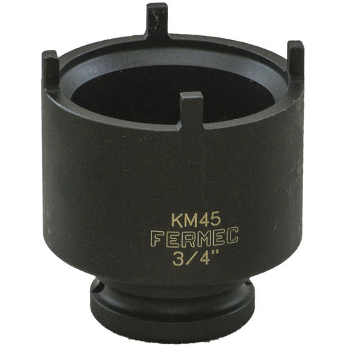Clé de serrage pour écrous à bague - AT KM Series - Fermec Srl - en acier