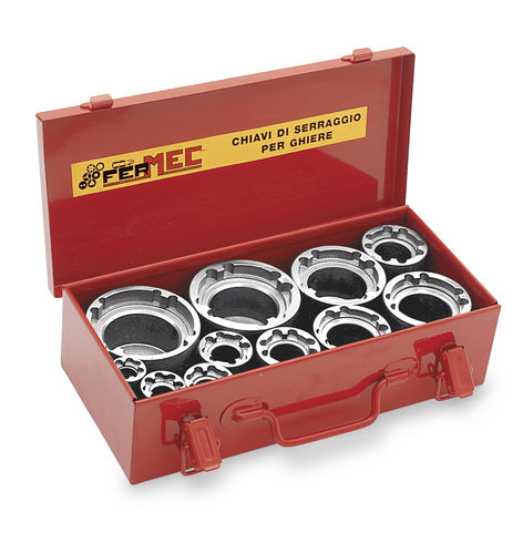 Clé de serrage kit - GUC series - Fermec Srl - pour écrous à bague