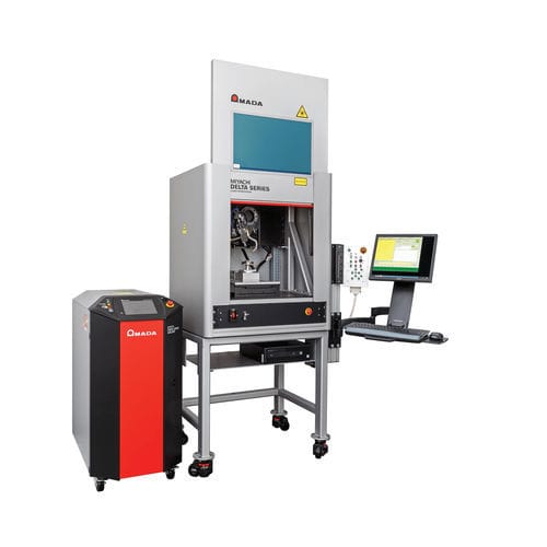 Système de soudage laser - Delta - AMADA WELD TECH Inc. - par points / à roulettes / de précision