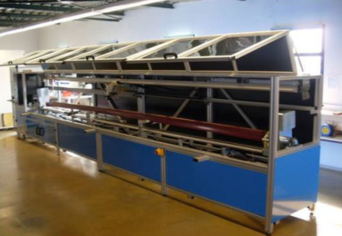 Banc d'essai thermographique - DAM Group - automatique / pour pales d'hélicoptère / pour l'industrie aéronautique