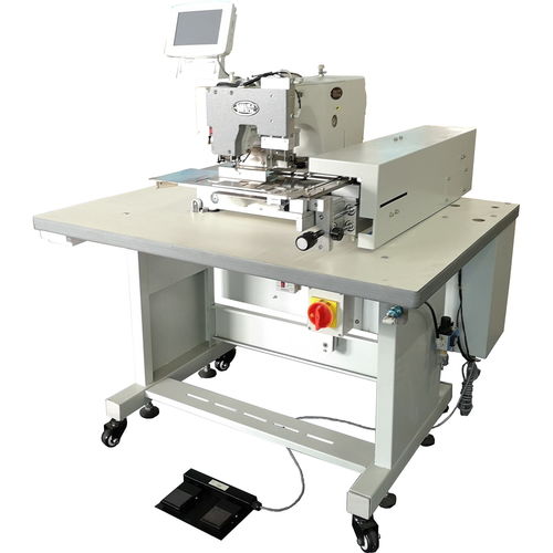Machine à coudre d'agrafes de rideaux - S-CT250 - HCW-Automated Curtain Sewing - fixe / PLC / automatique
