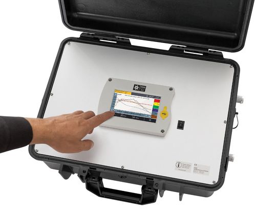 Analyseur d'air comprimé - OS 600 - Nitrogenium Innovations Filteration India - de pureté / portable / avec écran tactile