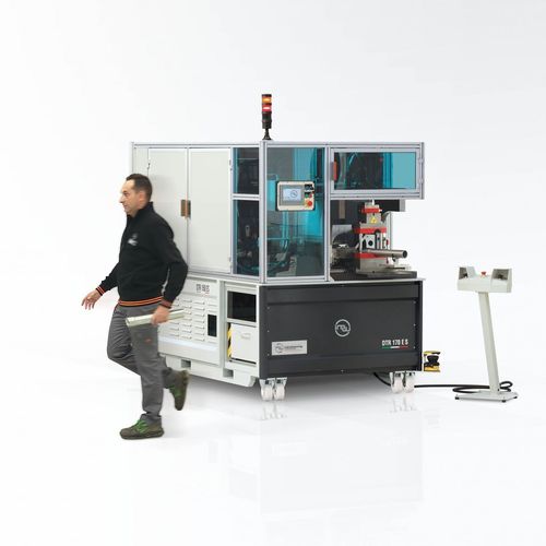 Machine de découpe à lame rotative - DTR 170 E S - Industrial Manufacturing Machines srl - à lame verticale / pour acier inoxydable / pour acier