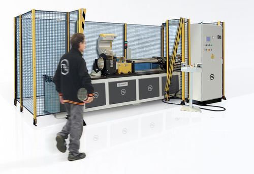 Presse de tube - DPMM 430 - Industrial Manufacturing Machines srl - pour convertisseur catalytique / NC