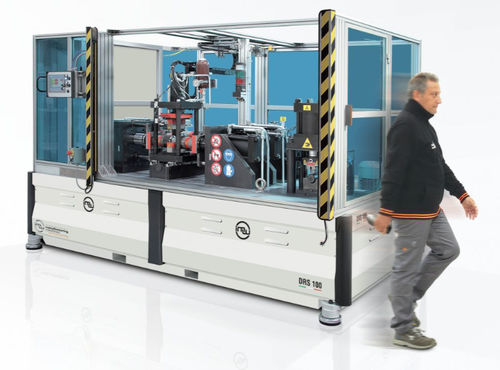 Machine de marquage laser - DRS 100 - Industrial Manufacturing Machines srl - de paillasse / pneumatique