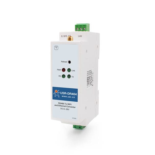 Convertisseur sur rail DIN - USR-DR404 - Jinan USR IOT Technology Limited - de communication / Ethernet / série