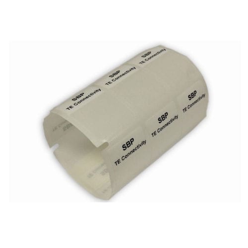 Étiquette auto-protégée - SBP series - TE CONNECTIVITY - d'identification / imprimable / à transfert thermique