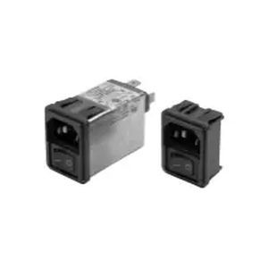 Filtre électronique à connecteur IEC - C Series - TE CONNECTIVITY - passe-bande / actif / IEM