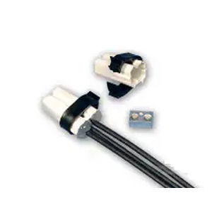 Connecteur d'alimentation électrique - F40658-000 - TE CONNECTIVITY - en silicone / pour éclairage public / pour bride