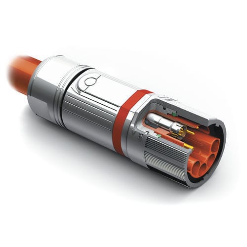 Connecteur de données - INTERCONTEC 723  - TE CONNECTIVITY - hybride / Ethernet / droit