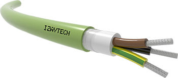 Câble électrique d'alimentation - IZAYTECH - en cuivre / pour chargeurs de véhicules électriques / à isolation XLPE