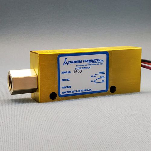 Contrôleur de débit reed - 1600  - Thomas Products LTD - à ampoule reed / pour liquides / pour gaz