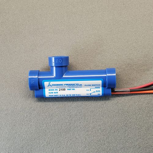 Contrôleur de débit à piston - 2100  - Thomas Products LTD - pour liquides / haute température / en plastique