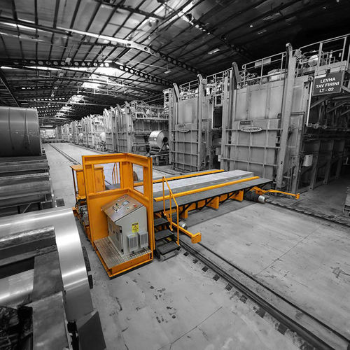 Navette de transfert sur rails automotrice - SYT.35.10 - Seyiton Transfer Carts - électrique / pour bobines / de chargement pour fourneau